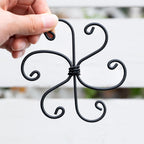 Monstera Plant Support Hook - 4.1x4.1IN 5PCS, Durable Adjustable Stem Support System, Gentle Protection for Monstera and Fishbone Cactus, Professional Indoor Plant Stabilizer