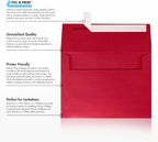 LUXPaper A7 Invitation Envelopes | Peel & Press | 5 1/4" x 7 1/4" | Jupiter Metallic | 80lb. Text | 250 Qty