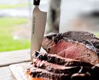 KANKA Professional 8 inch Chef Knife – High Grade 1.4116 Stainless Steel, Ultra-Premium G-10 Fiberglass Handle, Premium Wood Sheath Included – Essential Kitchen Knife for Chefs