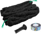 Bird Netting, 25 x 50 FT Heavy Garden Netting Reusable Protective Garden Netting for Plants Fruit Trees Vegetables Against Birds and Other Animals
