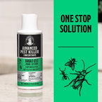 Grandpa Gus's Advanced Natural Pest Control with Clove & Cottonseed Oil - Indoor/Outdoor Insect Killer for Spiders, Ants, Roaches, Earwigs, Bed Bugs & More, Pet-Friendly, Concentrate 2 Pack