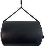 Brinly PRC-241BH-A 270 lb. Combination Push/Tow Poly Lawn Roller with Easy-Turn Tethered Plug, 18 by 24"