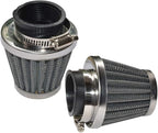 Baitaihem Pack of 2 Motorcycle POD Air Filter Dirt Pocket Bike ATV Pit Bike 35 38 39 40 42 46 48 50 52 54mm (42mm)