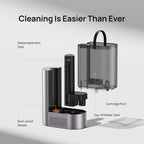 Dreo 6L Humidifiers for Bedroom, Smart Warm & Cool Mist for Large Room, 60Hr Quiet Runtime for Baby, Plant, Humidity Sensor, Indicator Light, 12H Timer, Google/Alexa, Purple