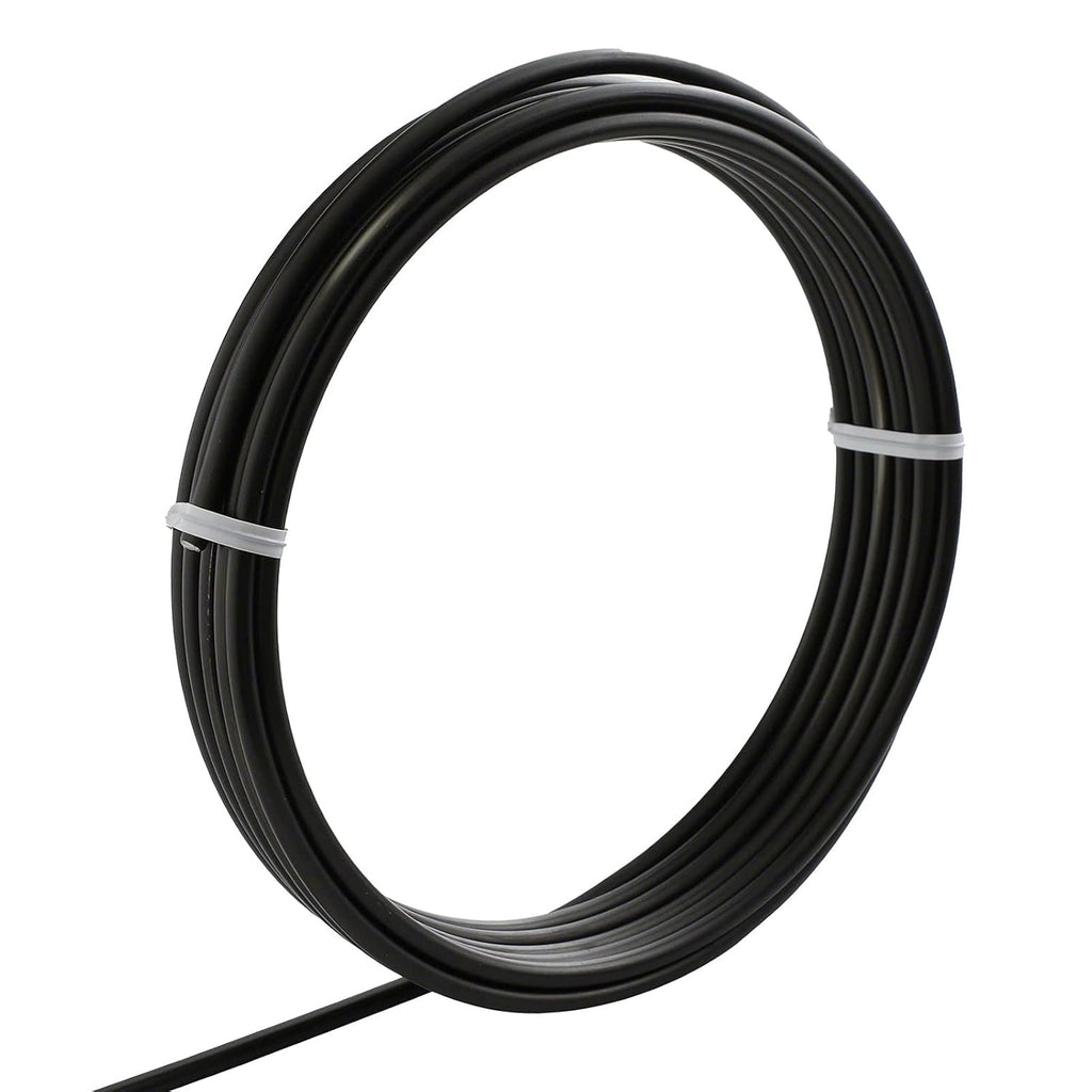 Wazakura 150 gr Black Anodized Aluminum Bonsai Training Wire Made in Japan (4 mm, Black)