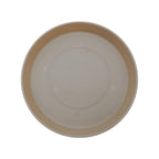 The HC Companies Round Prima Flower Pot Saucers - Plastic Plant Saucer for Outdoors & Indoors - Traditional Plant Pot Trays for Water Drainage -Durable Plant Tray (10.5-inch Sandstone, Pack of 1)