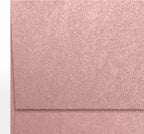 LUXPaper A7 Invitation Envelopes | Peel & Press | 5 1/4" x 7 1/4" | Misty Rose Metallic - Sirio Pearl | 84lb. Text | 1,000 Qty
