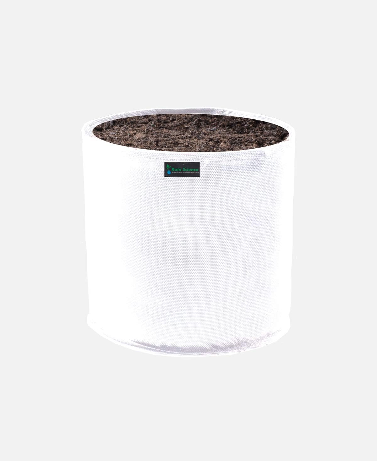 Commercial Grow Bag Pack of 10, Air Pruning Mesh Fabric Plant Containers (20 Gallon, White)
