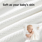 REDKISS Ultra Soft 6 Piece Towel Set, Premium White Towels for Bathroom, Highly Absorbent, Quick Dry, Lightweight Bath Towels Set Collection, Includes 2 Bath Sheets, 2 Hand Towels, 2 Washcloths