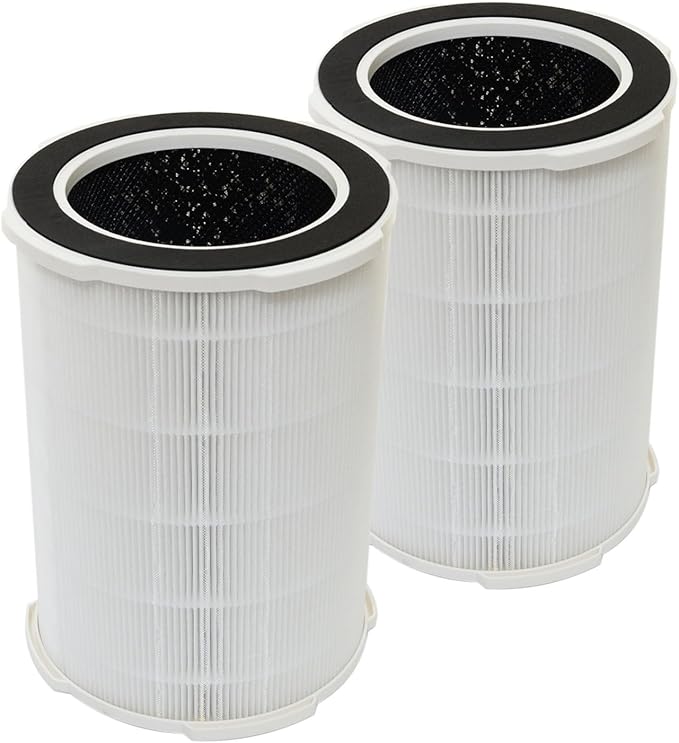 PUREBURG Replacement Filter Compatible with Ganiza G200S G200 Air Purifiers,2-Pack H13 HEPA 4-Stage Filtration Activated Carbon Air Clean Dust