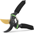 Yesker Pruning Shears for Gardening 8.5" Professional Bypass Garden Scissors Yard Clippers with Sharp SK5 Steel Blade Heavy Duty Hand Pruners for Branch Flower Plant Trimming Cutting Gardening Tools
