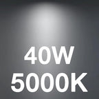 FLSNT 96 Pack Dimmable LED Candelabra Bulbs, 40W Equivalent LED Chandelier Light Bulbs, E12 Base, 5000K Daylight UL,CA65 Listed.