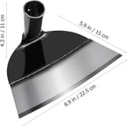 YARNOW Steel Garden Hoe Head Replacement for Weeding Digging Loosening Soil Heavy Duty Hand Hoe Garden Tool Accessory 9.25 X 5.90 X 4.33 Inch Without Handle