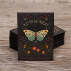 Bentley Pollinator Wildflower Mix, 25 Non-GMO Non-Coated Packets for Garden Planting, Help Butterflies and Pollinators, Beautiful Gift