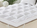 WhatsBedding 3 Inch Memory Foam Mattress Topper Twin Size for Back Pain, 1700GSM Fluffy Shredded Memory Foam Filled Pillow Top, Extra Soft Bed Topper, Thicked Down Alternative-Lined, 39x75in