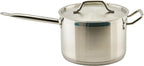 Winware Stainless Steel 7 Quart Sauce Pan with Cover