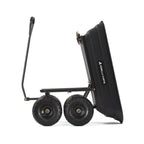 Gorilla Carts Heavy-Duty Poly Garden Dump Cart, 4 Cu Ft, 600 lb Capacity