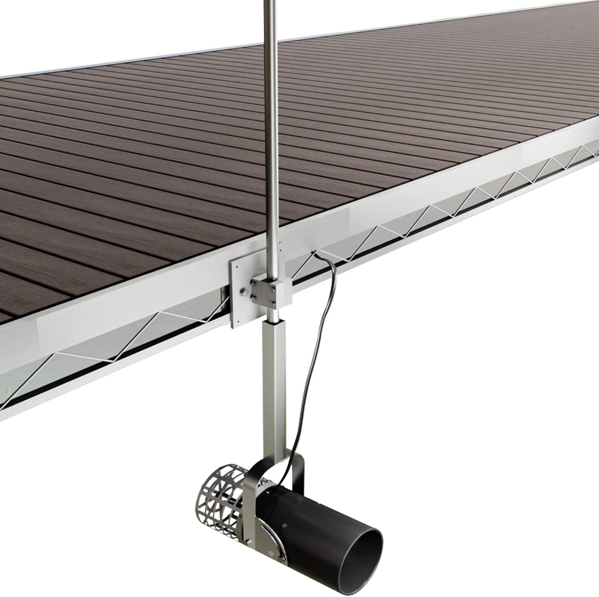 Scott Aerator Aquasweep Dock Truss Mount - 1/2 Horse Power 115V 100 Feet Cord - Water Circulator | Water Agitator | Water Mover