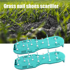 Lawn Aerator Shoes, Spike Shoes Lawn Aerator Tool Aeration Shoes for Epoxy Floor, Lawn Yard Patio Lawn Garden Yard