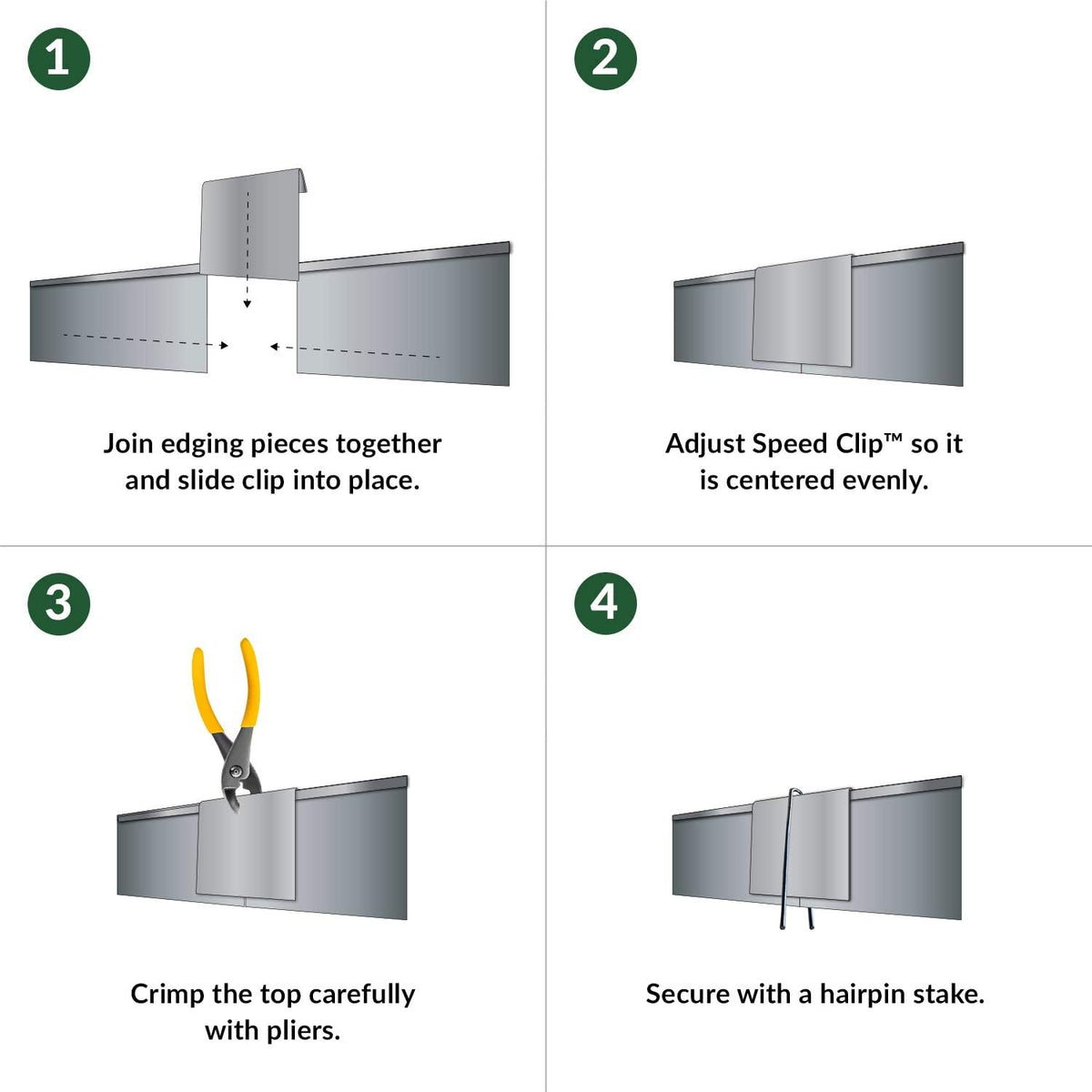63727 Galvanized Speed Clip