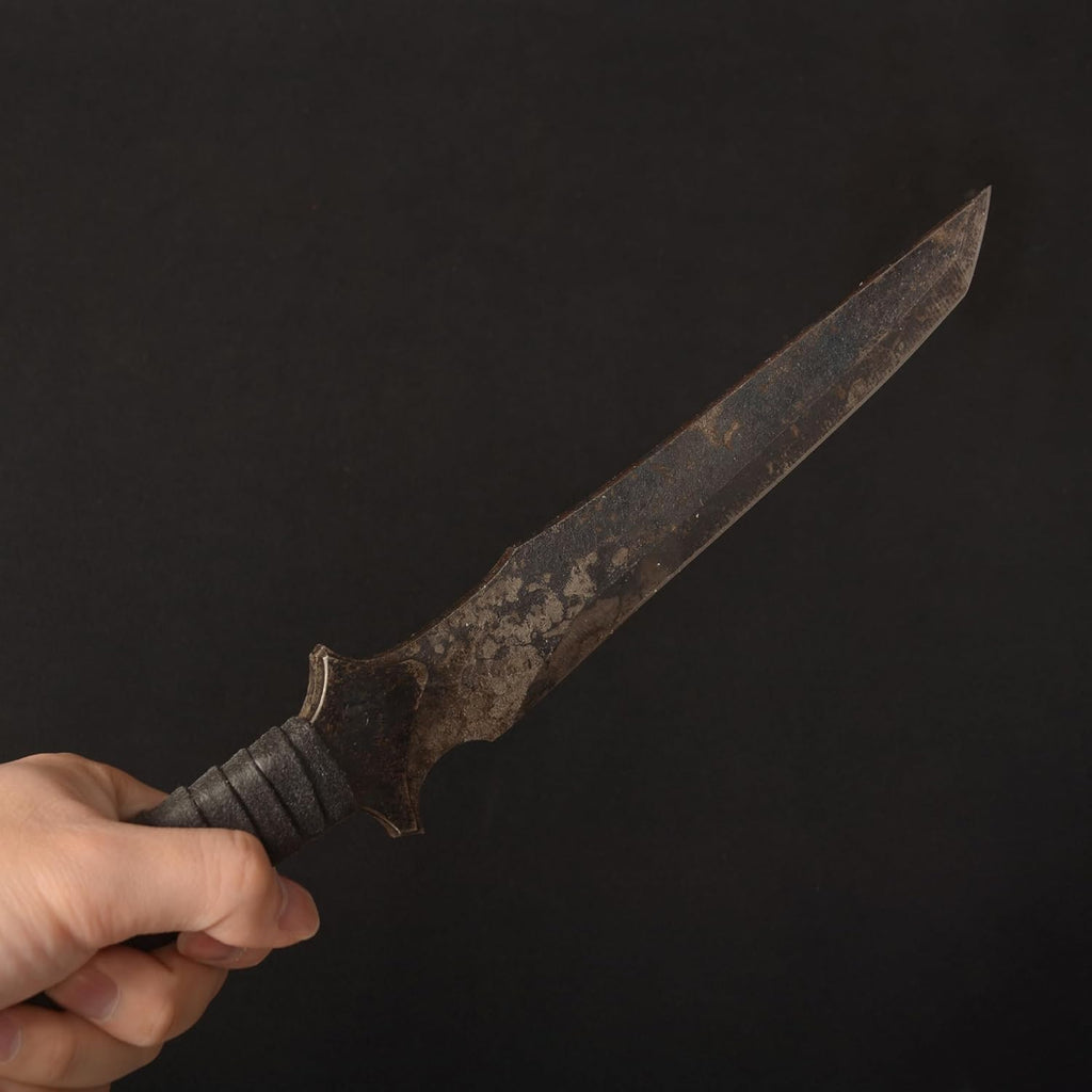 SV Handmade cast Manganese Steel Chopping Blade Sword, Full Tang, Outdoor, Hunting, Camping, Hiking, Survival, with Protective Cover, Multiple Styles to Choose from