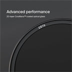 Urth 82mm Magnetic Ethereal Black Mist ½ Diffusion Lens Filter (Plus) — Cinematic Effect, 20-Layer Nano-Coated Light Dispersing Particles