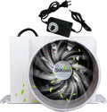 3 Inch Inline Fan 12V Tube Vent Fan Powerful 130Cfm in-line Duct Fan 20W Plastic Extractor Blower for Hydroponics Home Use Ventilation Tent (Color : Adjustable Speed, Size : 20w)