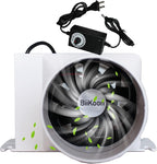 3 Inch Inline Fan 12V Tube Vent Fan Powerful 130Cfm in-line Duct Fan 20W Plastic Extractor Blower for Hydroponics Home Use Ventilation Tent (Color : Adjustable Speed, Size : 20w)