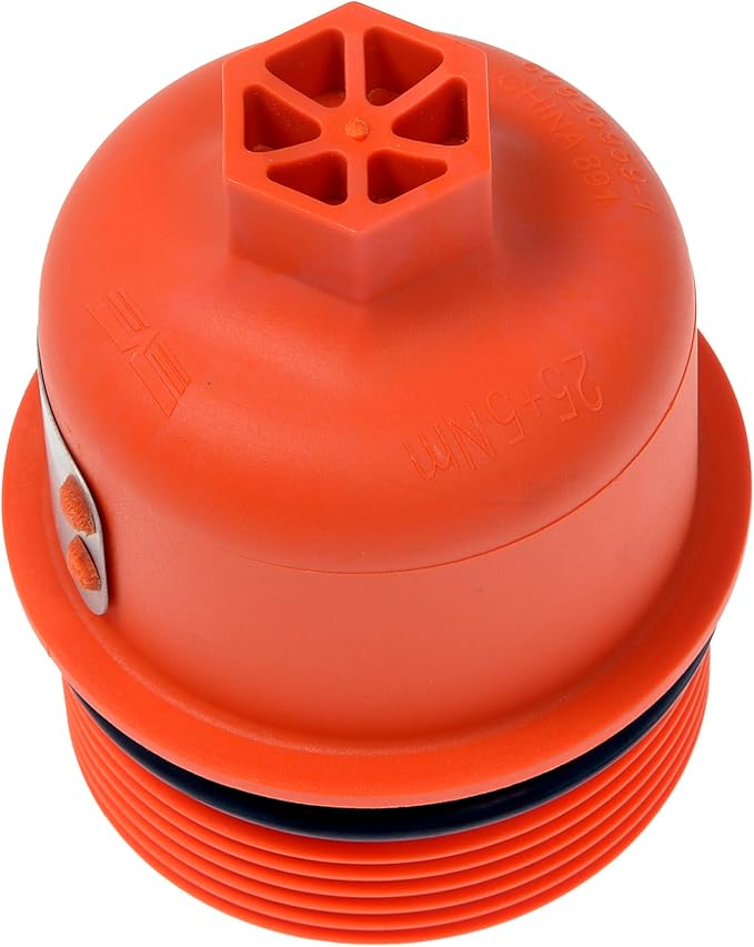 Dorman 926-959 Patented Upgraded Aluminum Engine Oil Filter Housing with Oil Cooler and Filter Compatible with Select Models (OE FIX)