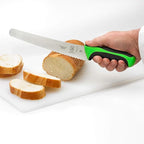 Mercer Culinary Millennia Colors Bread Knife, 10-Inch Wavy Edge Wide, Green