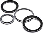 NiSi - Brass Pro 58mm to 77mm Step-Up Ring - Threaded Stepping Adapter Ring, 58mm Male Lens Attachment 77mm Female Filter and Accessory Thread - Matte Black Finish to Prevent Reflections, Brass Alloy