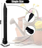 50 PCS Plastic Landscape Stakes, 10Inch Plant Support Lawn Stake Heavy Duty for Landscaping and Garden