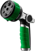 RESTMO Water Hose Nozzle Heavy Duty, Garden Hose Nozzle with 9 Adjustable Spray Patterns, High Pressure Hose Sprayer Nozzle with Flow Control for Watering Plants & Lawns, Washing Cars & Pets