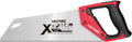 HAUTMEC 14" X-Sharp Compact Hand Saw for Cuts Comfort, Quality and Accuracy, Fine-Cut Handsaw with 12 TPI Triple-Ground Teeth and 1mm Thickened Large Blade, Bi-Material Ergonomic Handle – HT0295
