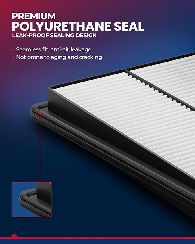 KAX Engine & Cabin Air Filter Kit for Nissan Altima 2019-2025 2.5L, Replace# CA12551 CF12552