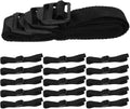 Lawn Aerator Shoes Straps 16Pcs Adjustable Nylon Shoelaces for Garden Grass Aerating Sandals Durable Lawn Care Tool for Patio and Outdoor Use