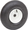Pneumatic Replacement Wheel | 13.6" Tire for Wagon, Nursery Cart, Wheelbarrow | 4.00-6 Wheel Size | Hub/Bearing Size Options