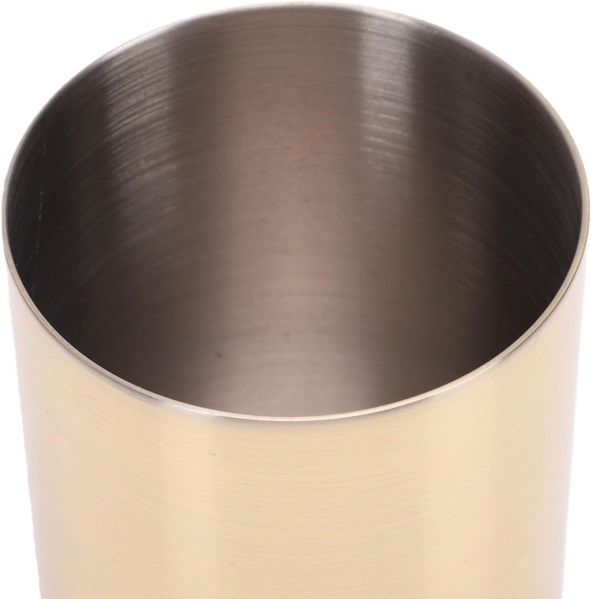 Duokon 304 Stainless Steel Candle Cup 300ml Multipurpose Container with Rust Proof Design for Candle Making and Home Decor (Gold)