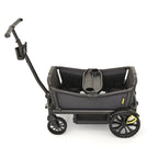 Veer All-Terrain Cruiser XL | Premium Off-Road Wagon Stroller for Babies, Toddlers, and Kids | Push/Pull/Push-Along Steering for Uneven Terrain | JPMA Certified | Lightweight and Collapsible | 4 Seats