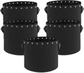 1 Gallon Fabric Pots with Holes,5-Pack,Heavy Duty Thickened Nonwoven Fabric Pots (1 Gallon)
