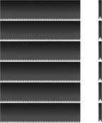 Landscape Edging Kit, 6PCS 40" L x 12.5" H Galvanized Bendable Metal Garden Edging for Lawn Yard, Coated Bendable Metal Strips, No-Dig Hammer-in Edging Border w/Clips（20ft）