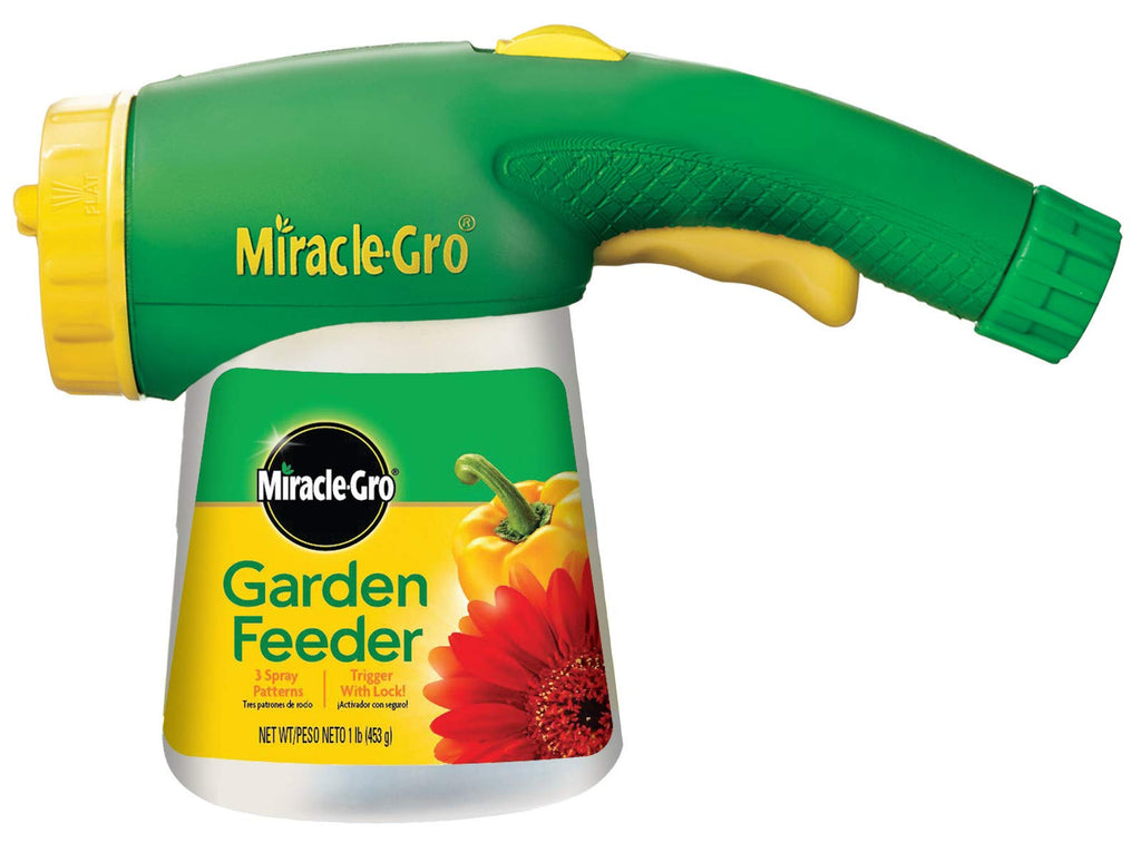 Miracle-Gro Garden Feeder with Water Soluble All Purpose Plant Food, 1 lb.
