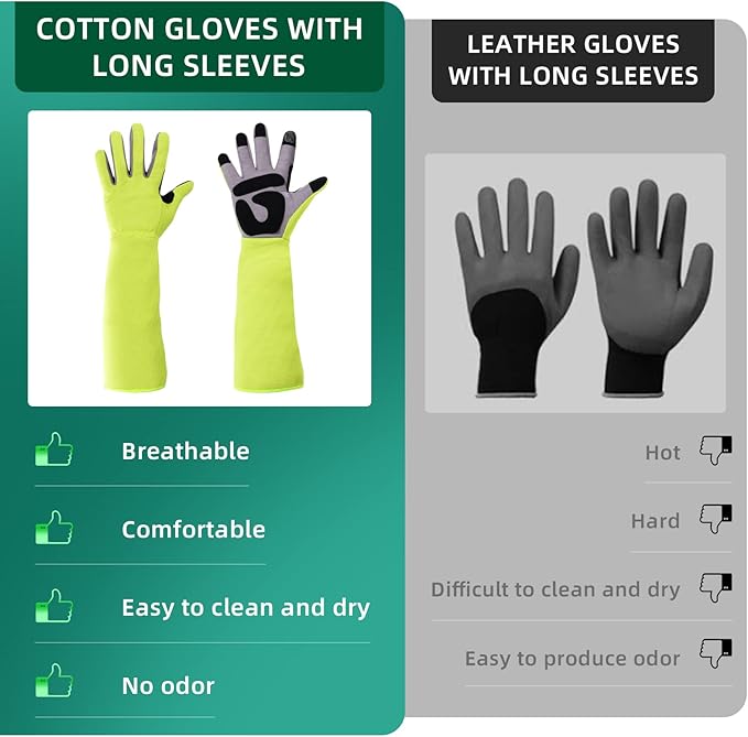 3-in-1 Gloves for Gardening, Farming & Cleaning, Stab-Proof, Anti-Slip, Wear-Resistant, Comfort, Breathable, Durable