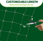 Trellis Netting, Aaamazing Netting, Scrog Net, Trellis Net, 5ft x 4920ft Roll, for Climbing Plants, Cut Flower Support, Garden, Grow Pea, Bean, Grape Vine, Mesh, Heavy Duty, 6x6 Inch Squares