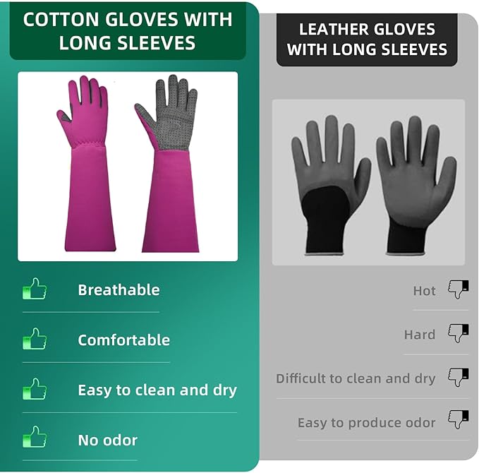 3-in-1 Gloves for Gardening, Farming & Cleaning, Stab-Proof, Anti-Slip, Wear-Resistant, Comfort, Breathable, Durable