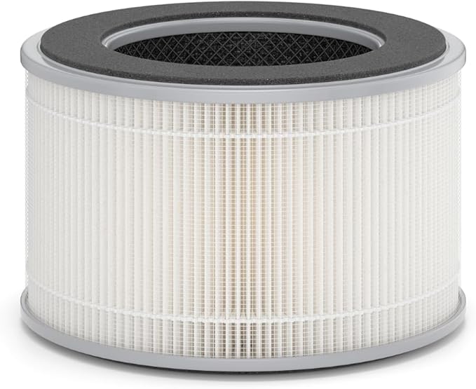 Medify MA-12 PRO Genuine Replacement Filter for Allergens, Smoke, Wildfires, Dust, Odors, Pollen, Pets | 3 in 1 with Pre-filter, True HEPA H14 and Activated Carbon for 99.99% Removal | 1-Pack