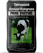 Outsidepride Ryegrass Seeds - 50 lb. Annual, Hardy & Fast-Growing, Cover Crop Seeds for Planting Glossy Dark Green Grass Leaves, Ideal for Hay Foraging, Pasture Grazing & Erosion Control