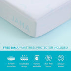 MLILY 5 Inch Full Mattress for Kids, Bunk Bed Mattress, Made in The USA of US Foam and Global Materials, CertiPUR-US Certified, Medium Firm Trundle Foam, Blue