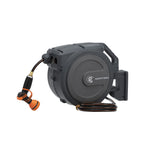 Giraffe Tools Retractable Garden Hose Reel 1/2"78FT Wall Mount Auto Rewind