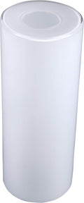 GoLucky Glass Cylinder Shade Accessory - Glass Lamp Fixture Shade Replacement - 1-5/8 Inch Fitter - 4"(D)*10"(H)